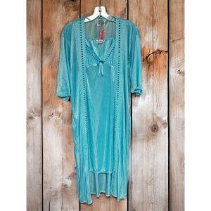 Vintage Nine's Peignoir Nightgown & Robe Set
